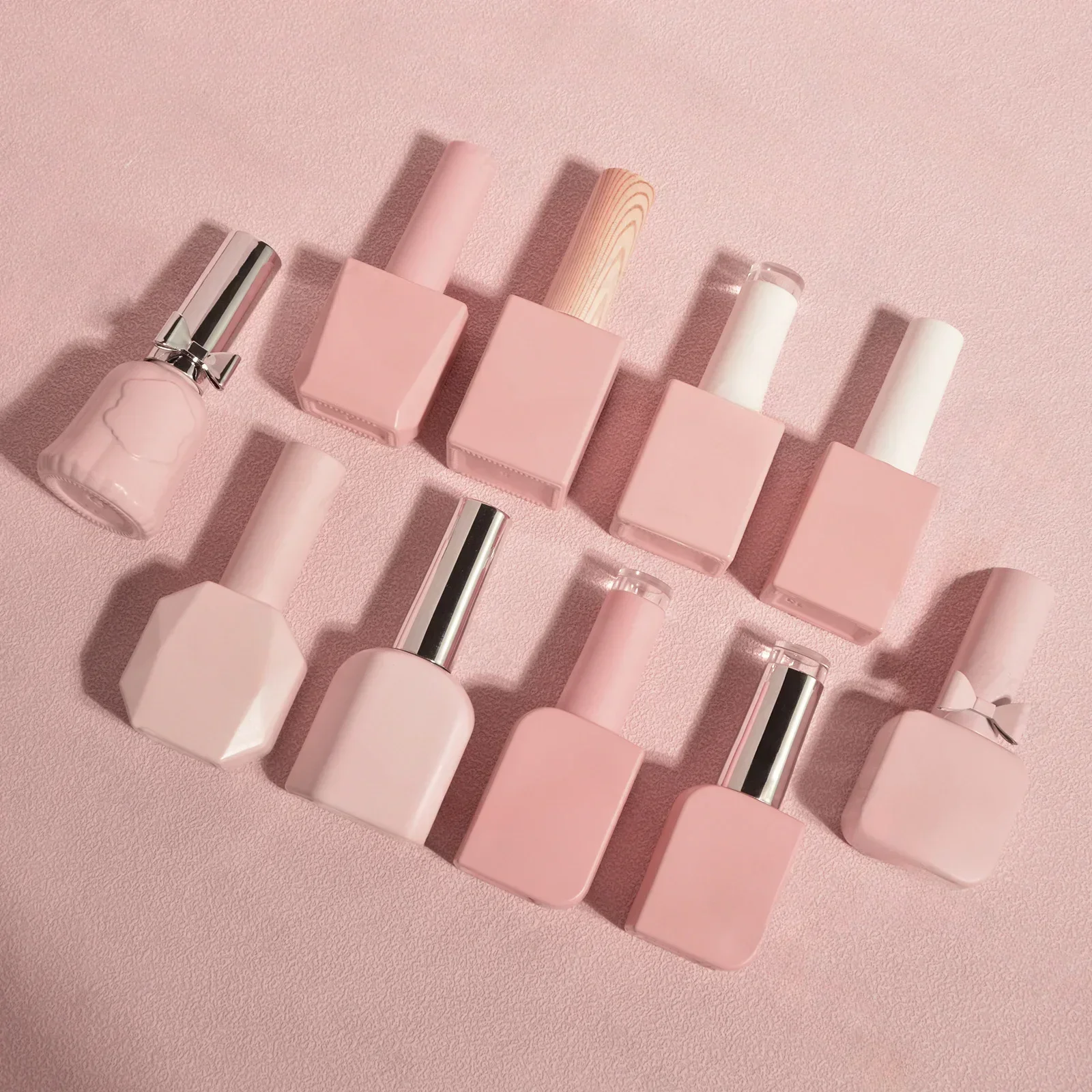 Gel Refill Pack - 10 adet boş oje şişesi 10/15ML