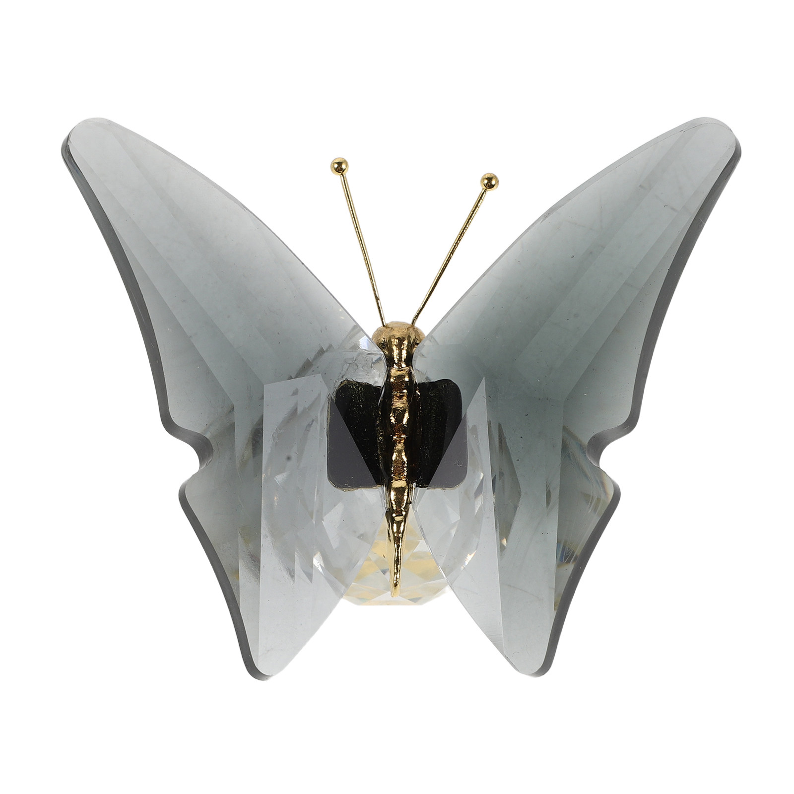 Paper Weight Crystal - Cam Kelebek Kağıt Ağırlığı, Top Tabanlı