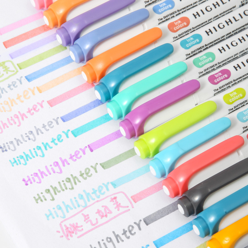 Stabilo Marker Boss - 5 adet/takım Çift Başlı Fosforlu Kalemler