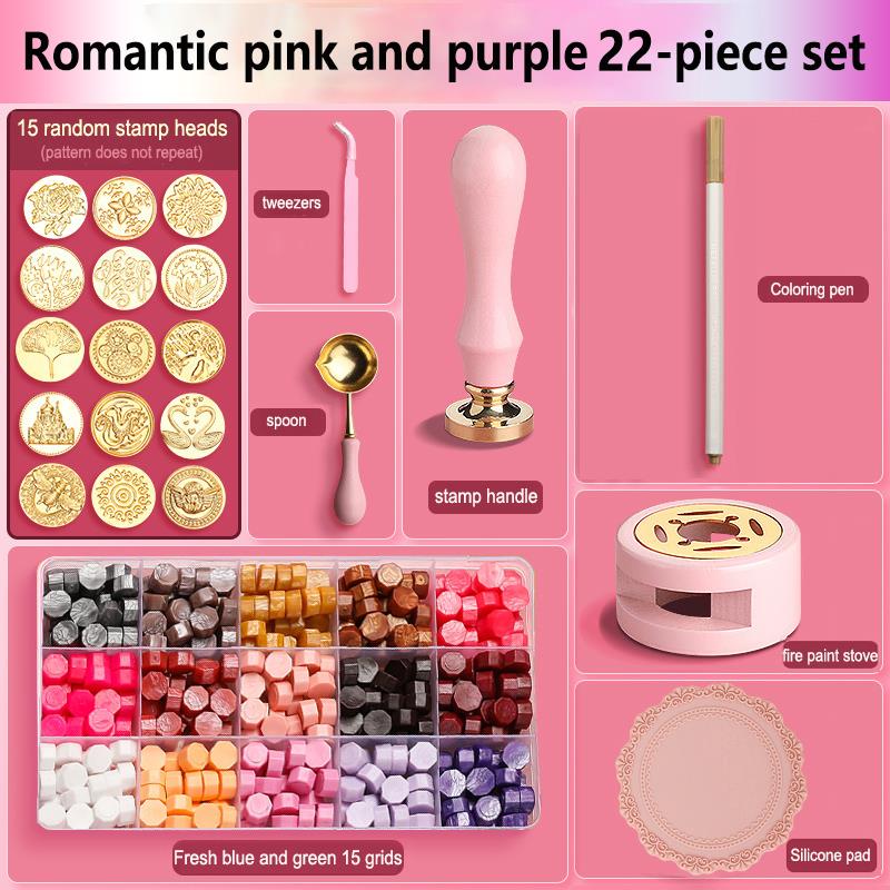 Mühür Mumu Seti, Lake Kaplı Mü - Wax Seal Stamp Set incelemesi ve fiyatı