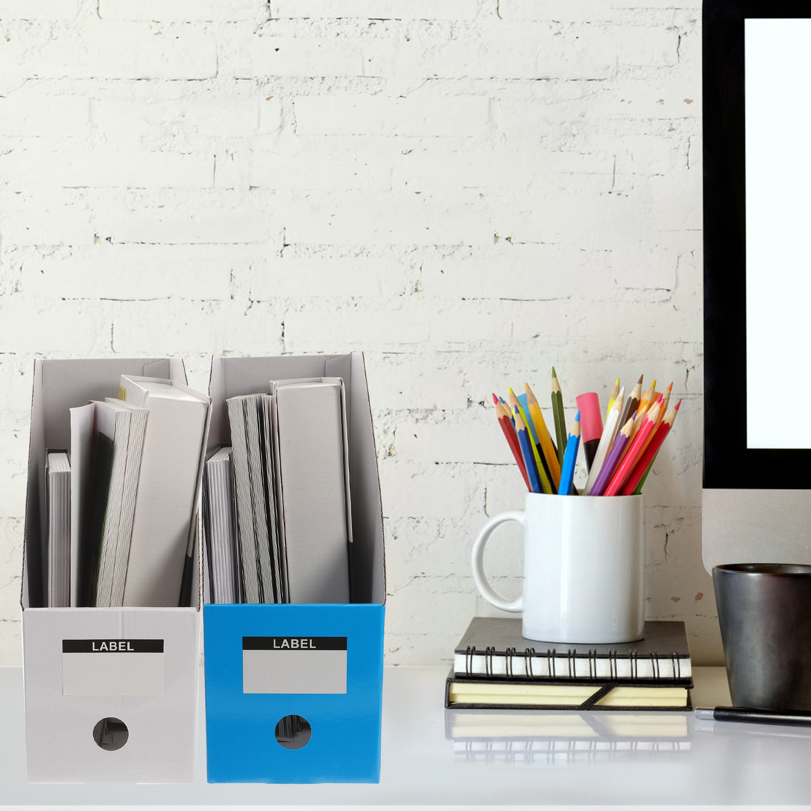 3 Parçalı Masaüstü Dosya Klasö - Magazine Holder Rack incelemesi ve fiyatı