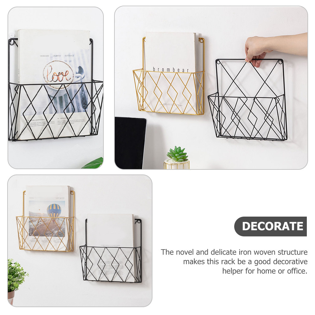 2 Adet Premium Metal Duvar Dos - Magazine Holder Rack incelemesi ve fiyatı