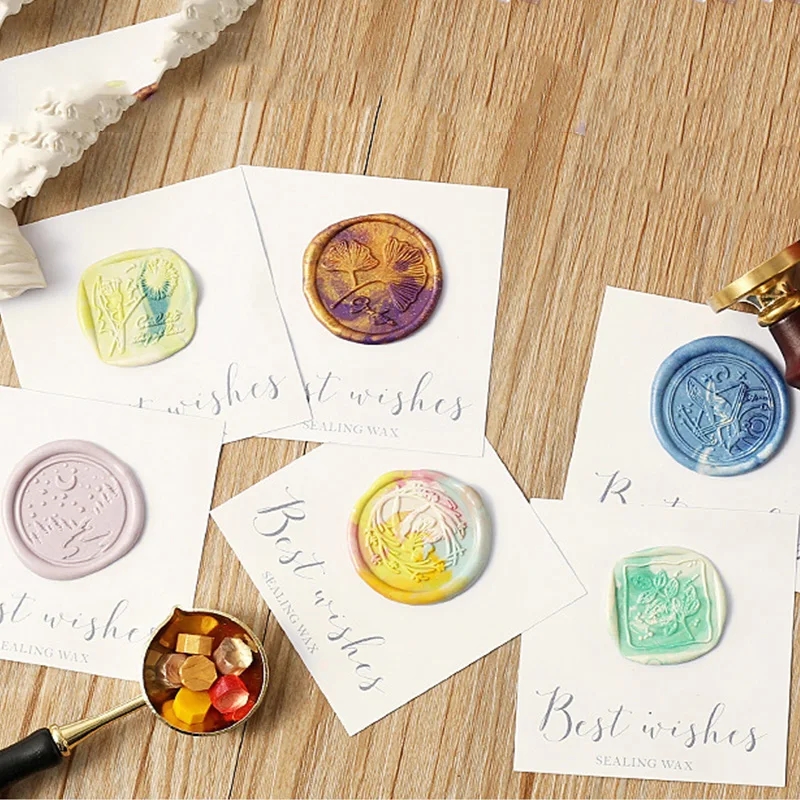 100 adet Vintage Mum Mührü, Pu - Wax Seal Stamp Set incelemesi ve fiyatı