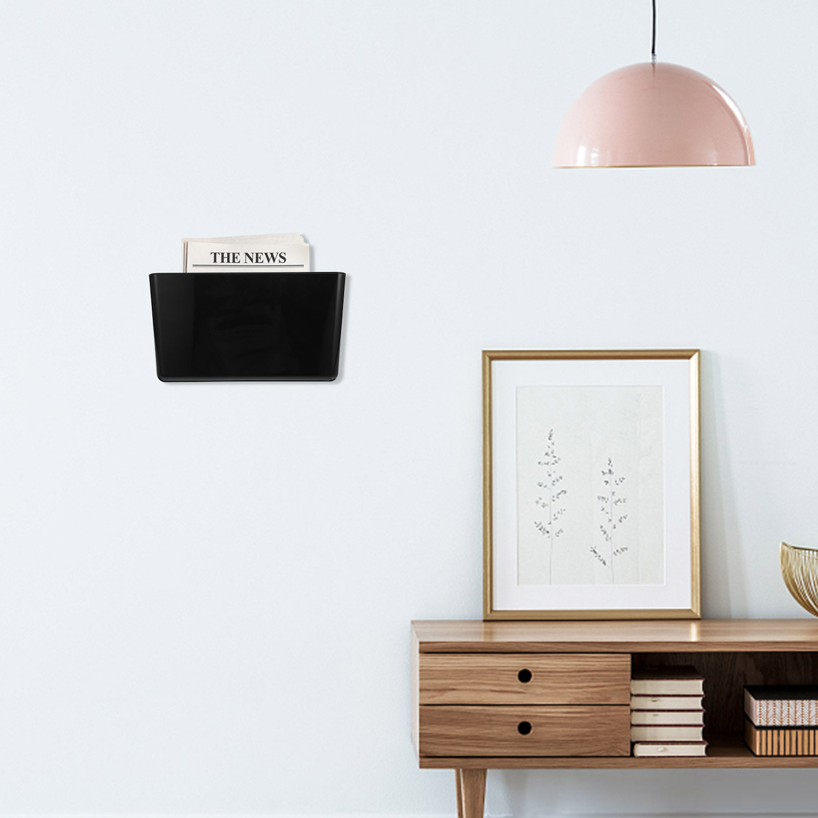 Duvara Monte Dosya Düzenleyici - Magazine Holder Rack incelemesi ve fiyatı