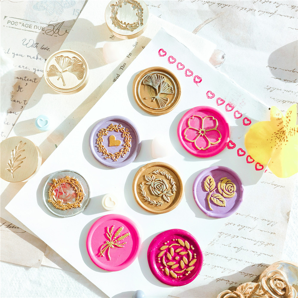 Mühür mumu damga kafa çiçek pu - Wax Seal Stamp Set incelemesi ve fiyatı