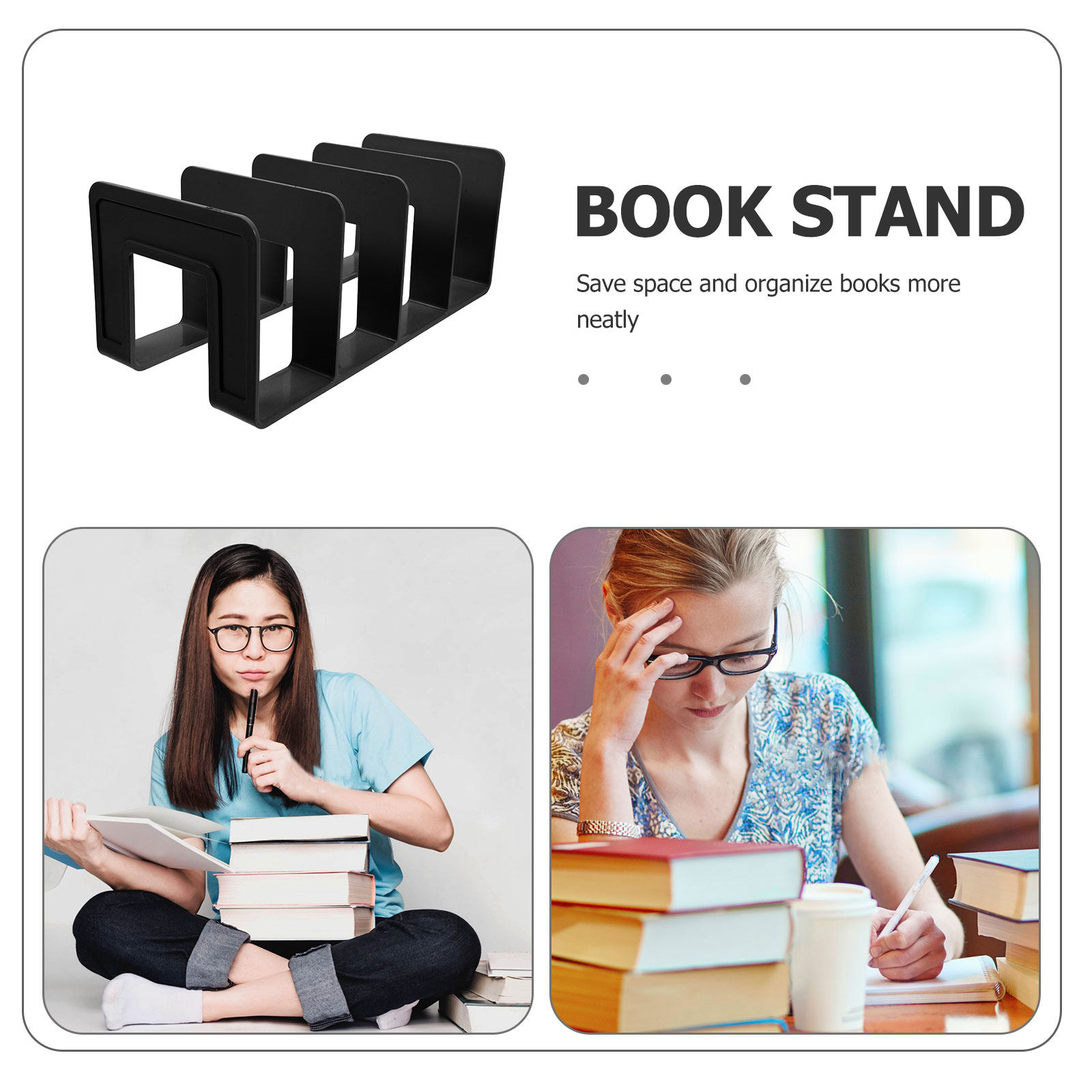Çok Bölmeli Masaüstü Kitap Düz - Magazine Holder Rack incelemesi ve fiyatı